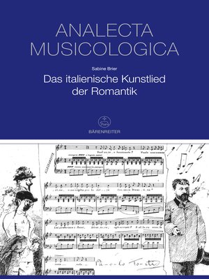 cover image of Das italienische Kunstlied der Romantik